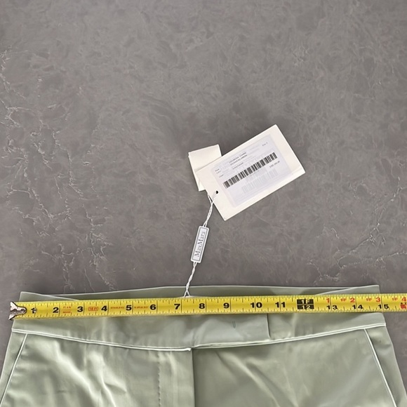NWT $595 Max Mara Luana pants in size 8 color is called pastel green super light - Picture 5 of 13